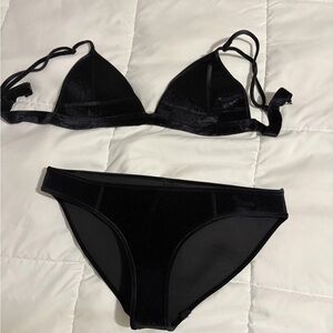 Triangl Swimwear Classic Black Bikini Set